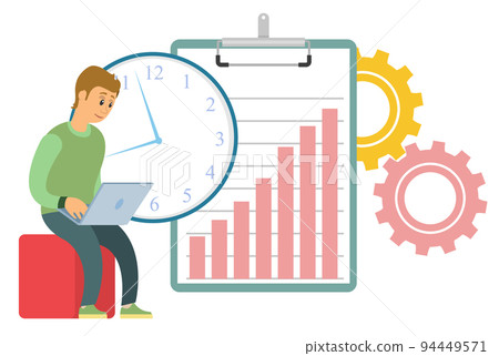 Developer with Laptop Coder with Computer Deadline Developer with Laptop Coder with Computer Deadline 94449571