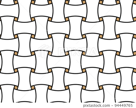 Geometric seamless pattern with intertwined bands. Wrapping paper. Tiling. Abstract background Geometric seamless pattern with intertwined bands. Wrapping paper. Tiling. Abstract background 94449765