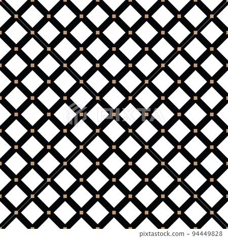 Cross lines vector pattern, background. Seamless repeatable grid, mesh pattern. 94449828