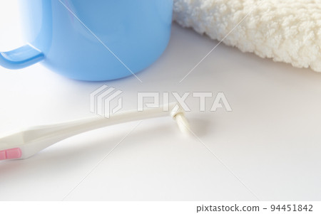 Oral care, dental care, interdental care with a tufted brush 94451842