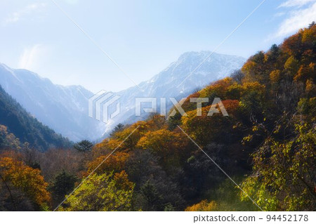 Southern Alps Kita-dake Climbing Autumn Leaves Route Southern Alps Kita-dake Climbing Autumn Leaves Route 94452178