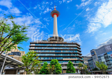 Kyoto Prefecture Cityscape around Kyoto Station Kyoto Tower Kyoto Prefecture Cityscape around Kyoto Station Kyoto Tower 94452673