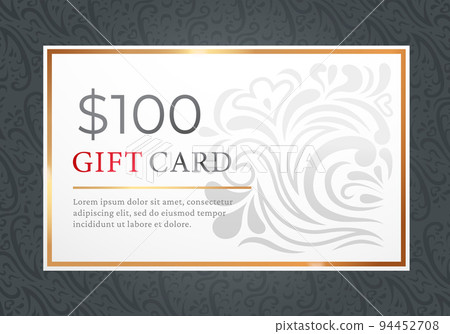 Gift Card, Certificate and Voucher for Shopping Gift Card, Certificate and Voucher for Shopping 94452708