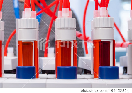 Laboratory equipment - automatic titrator in biochemical laboratory Laboratory equipment - automatic titrator in biochemical laboratory 94452804