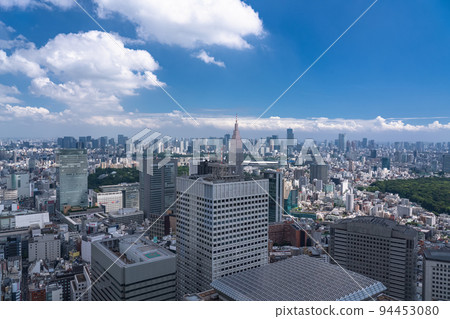<<東京>>新宿子中心，都市風景 94453080