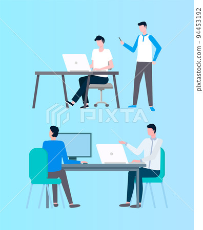 People Working with Online Data, Coders Designers 94453192