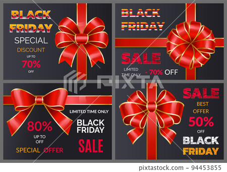 Black Friday Special Offers and Discounts Set Black Friday Special Offers and Discounts Set 94453855