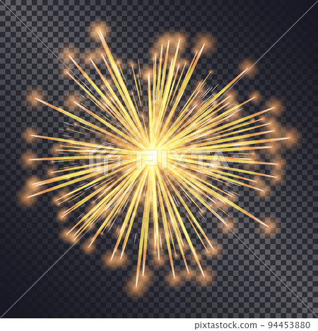 Firework Explosive Burst Flare Decorative Glowing 94453880