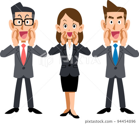 三個商人大聲呼喊 94454896