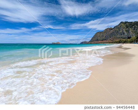 waimanalo beach scenes in oahu hawaii waimanalo beach scenes in oahu hawaii 94456448