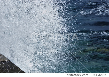 海浪天氣天然材料背景壁紙裝飾背景 94456494