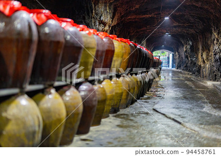 Interior view of the Baba Tunnel and Kaoliang liquor Interior view of the Baba Tunnel and Kaoliang liquor 94458761