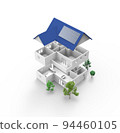 3D 房屋和建築物 94460105