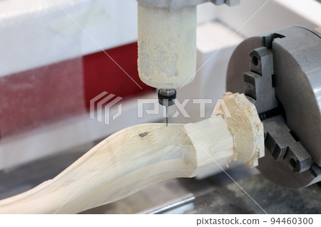 carving with CNC wood turning and milling machine carving with CNC wood turning and milling machine 94460300