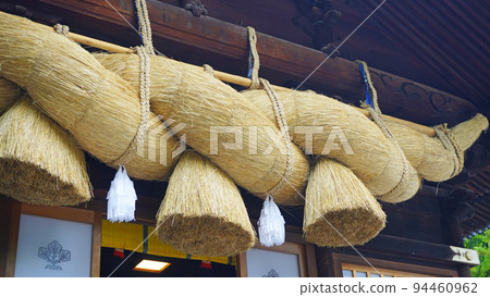 Shimenawa at Suwa Taisha Shimosha Akimiya (Shimosuwa Town, Suwa District, Nagano Prefecture) 94460962