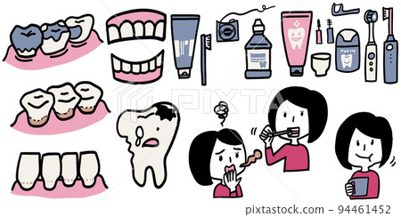 Various tooth care 94461452