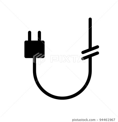 Illustration Vector graphic of wire icon Illustration Vector graphic of wire icon 94461967