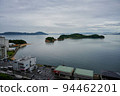 Early morning sightseeing spot Angel Road, Shodoshima, Kagawa Prefecture 94462201