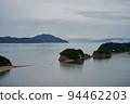 Angel Road at low tide, Shodoshima, Kagawa Prefecture 94462203
