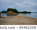 Angel Road at low tide, Shodoshima, Kagawa Prefecture 94462206