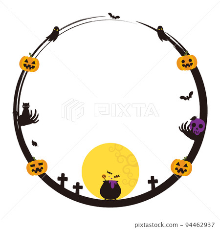 萬聖節框架 2022 沒有字母矢量 萬聖節框架 2022 沒有字母矢量 94462937