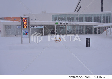 北海道稚內的冬天風景 北海道稚內的冬天風景 94463288