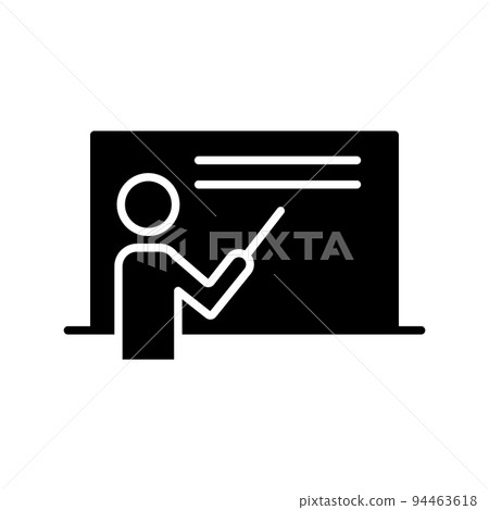 Illustration Vector graphic of Teacher icon template Illustration Vector graphic of Teacher icon template 94463618