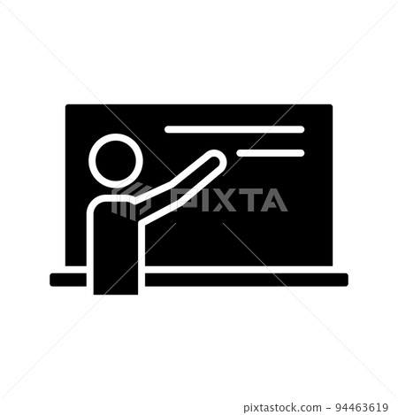 Illustration Vector graphic of Teacher icon template Illustration Vector graphic of Teacher icon template 94463619