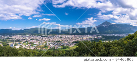 《Saitama Prefecture》Cityscape of downtown Chichibu・View of Chichibu Muse Park Departure Hill 《Saitama Prefecture》Cityscape of downtown Chichibu・View of Chichibu Muse Park Departure Hill 94463903