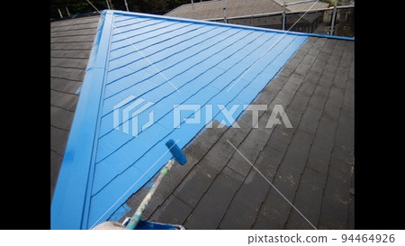 Exterior wall roof painting work 94464926