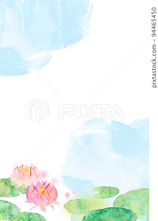 哀悼明信片模板蓮花 94465450