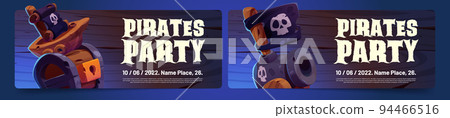Pirate party invitational flyers for kids birthday Pirate party invitational flyers for kids birthday 94466516