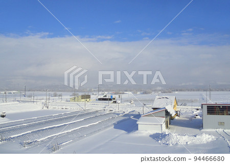 Hokkaido in winter 2021, scenery from Nayoro-Bifuka Road Hokkaido in winter 2021, scenery from Nayoro-Bifuka Road 94466680