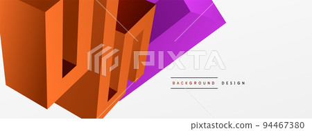Abstract line background. Trendy techno business template for wallpaper, banner, background or landing Abstract line background. Trendy techno business template for wallpaper, banner, background or landing 94467380