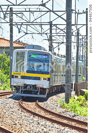 Railway Tobu Nikko Line Series 2000 between Shinkoga and Yagyu 94467506