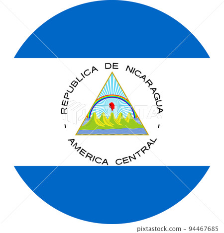 Nicaragua, the national flag of the world Nicaragua, the national flag of the world 94467685