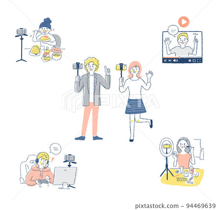 各種視頻分發場景集 各種視頻分發場景集 94469639