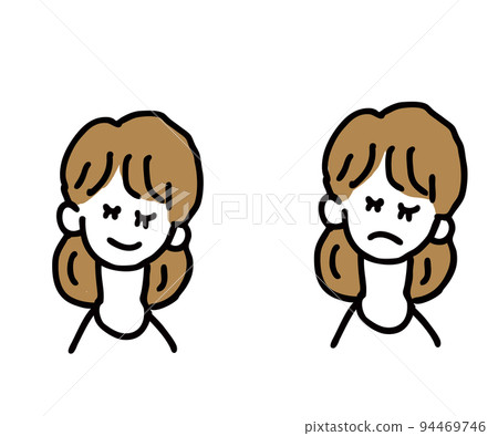 一個眼睛閉著的女人 一個眼睛閉著的女人 94469746