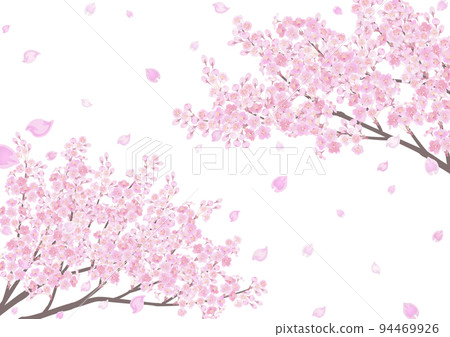 裝飾背景-櫻花 94469926