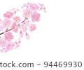 裝飾背景-櫻花枝向上 94469930