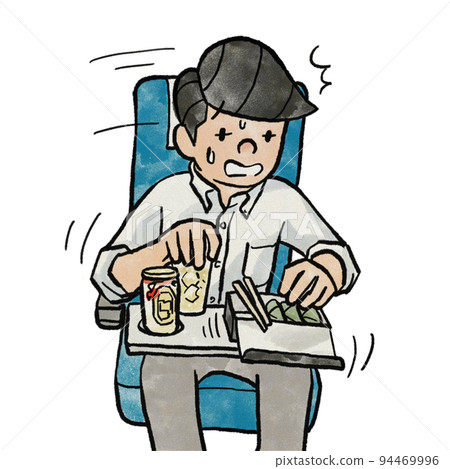 The man who endures the swaying Shinkansen The man who endures the swaying Shinkansen 94469996