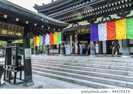 [神奈川縣]長谷寺的觀音堂，氣氛莊重 94470419