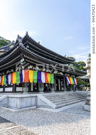 [神奈川縣]長谷寺的觀音堂，氣氛莊重 94470423