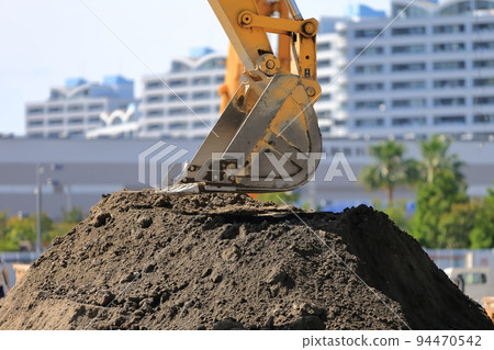Excavator car image 94470542