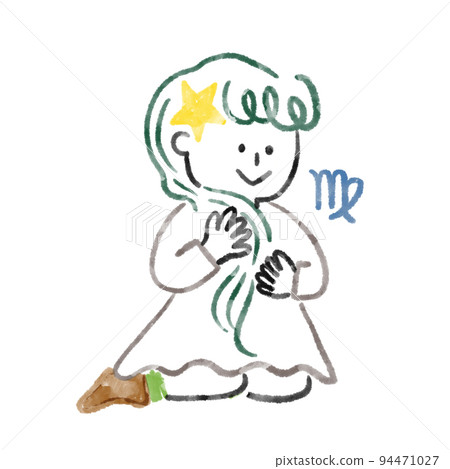 處女座的插圖 處女座的插圖 94471027