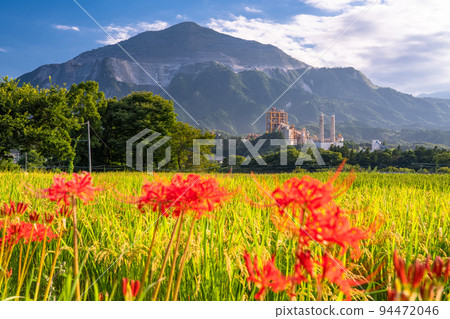 《Saitama Prefecture》Terasaka Terraced Rice Fields and Mt. Buko, Chichibu in Autumn 《Saitama Prefecture》Terasaka Terraced Rice Fields and Mt. Buko, Chichibu in Autumn 94472046