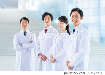 Staff of white coat Staff of white coat 94473231