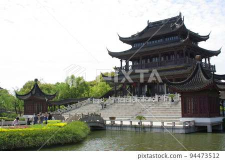 Panmen Scenic Area in Suzhou, China The only surviving castle gate in Suzhou Castle, Zuiguang Pagoda and the magnificent garden are highlights Panmen Scenic Area in Suzhou, China The only surviving castle gate in Suzhou Castle, Zuiguang Pagoda and the magnificent garden are highlights 94473512