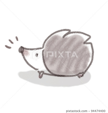 Hand-drawn hedgehog 94474400