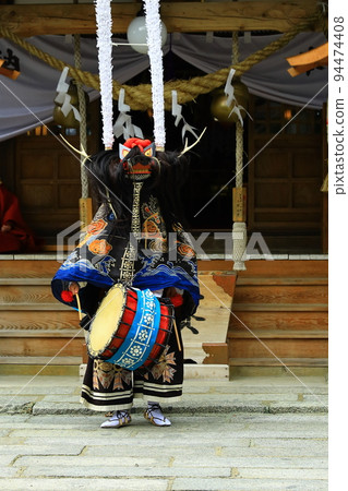 Iwate Prefecture Folk Performing Arts Performance Deer Dance Iwate Prefecture Folk Performing Arts Performance Deer Dance 94474408
